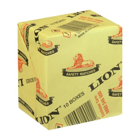 Lion Matches 10's x 2