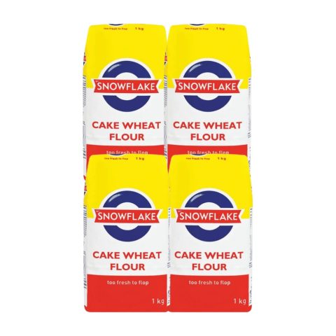 Snowflake Cake Flour 1kg x 3