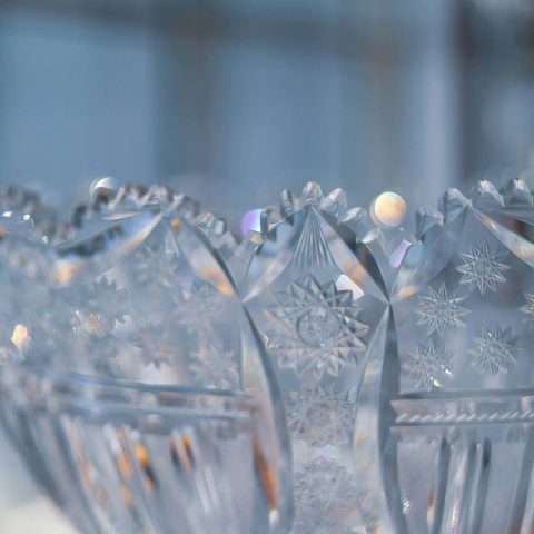 Glass Punch Bowl